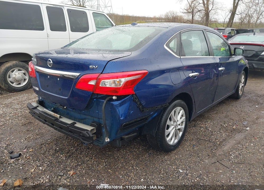 2019 NISSAN SENTRA SV VIN: 3N1AB7AP9KY318777