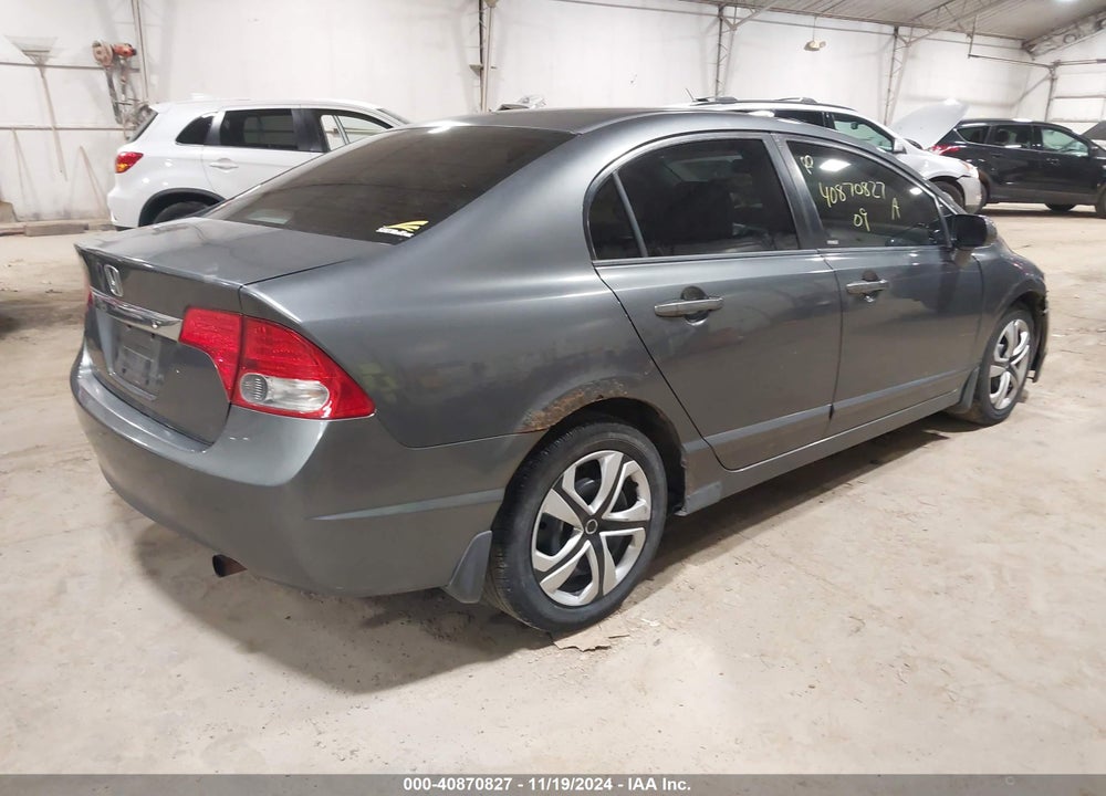 2009 HONDA CIVIC LX VIN: 2HGFA16589H320953