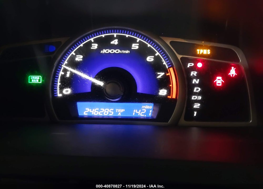 2009 HONDA CIVIC LX VIN: 2HGFA16589H320953
