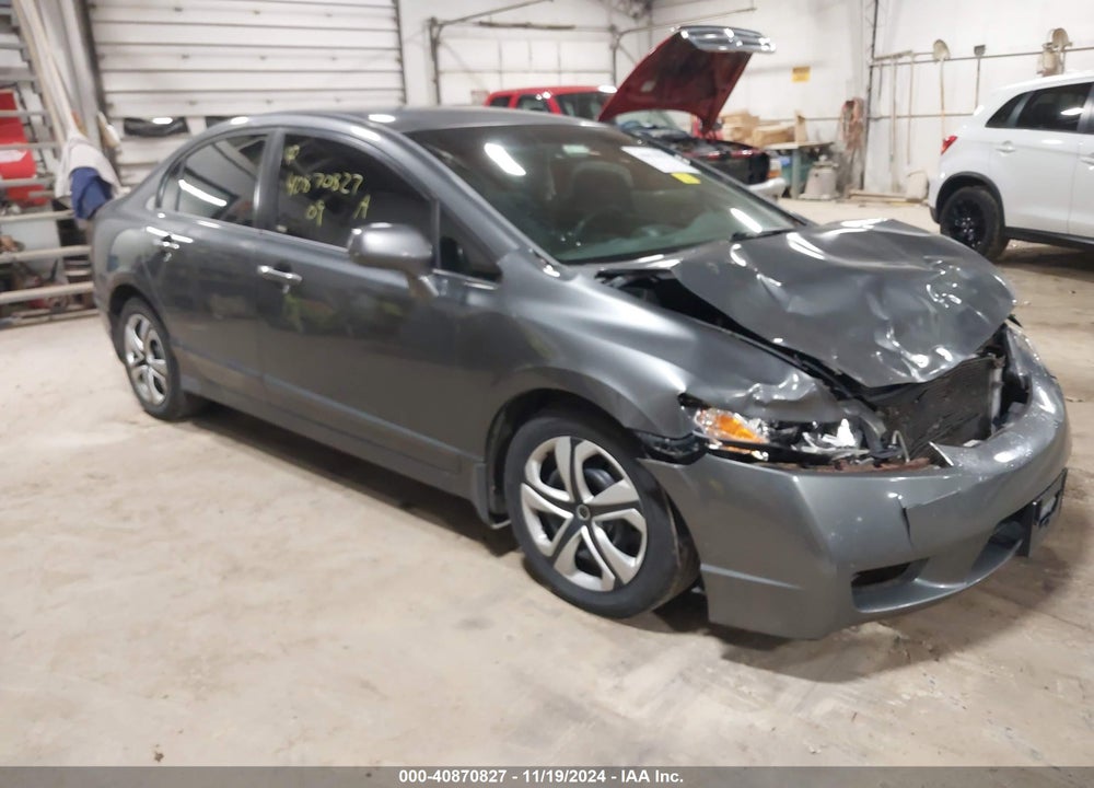 2009 HONDA CIVIC LX VIN: 2HGFA16589H320953