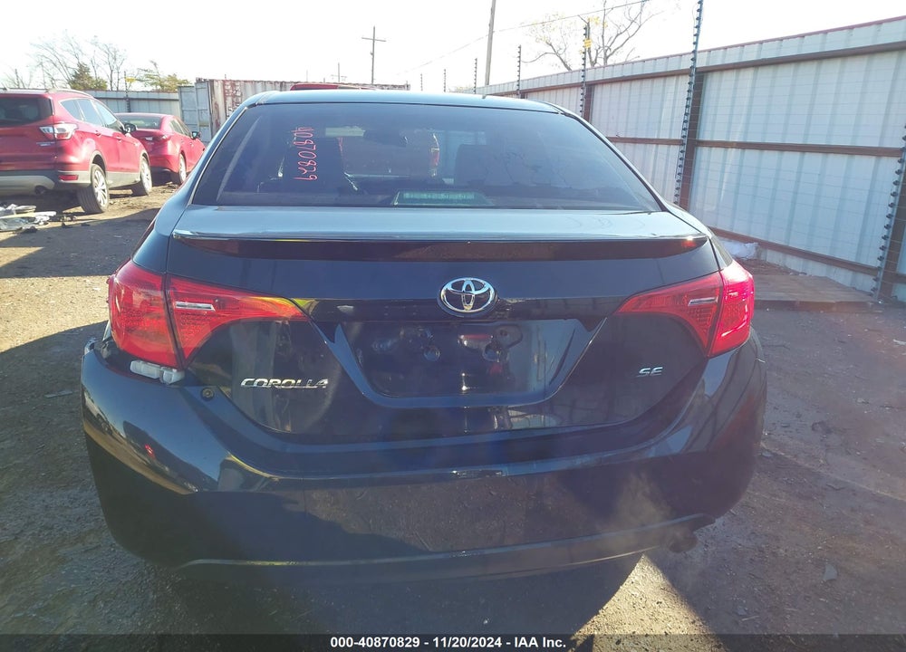 2017 TOYOTA COROLLA SE VIN: 5YFBURHE7HP586229