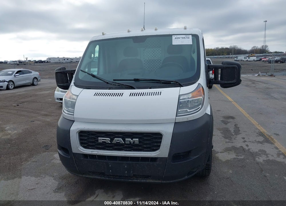 2019 RAM PROMASTER 1500 LOW ROOF 118 WB VIN: 3C6TRVNG0KE544019