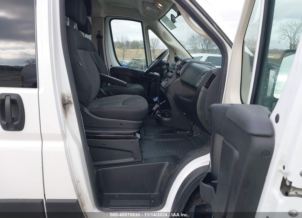 2019 RAM PROMASTER 1500 LOW ROOF 118 WB VIN: 3C6TRVNG0KE544019