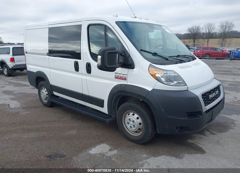 2019 RAM PROMASTER 1500 LOW ROOF 118 WB VIN: 3C6TRVNG0KE544019