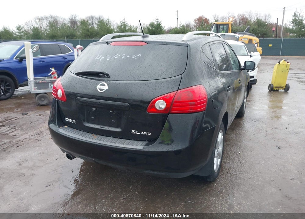 2008 NISSAN ROGUE SL VIN: JN8AS58V78W102467