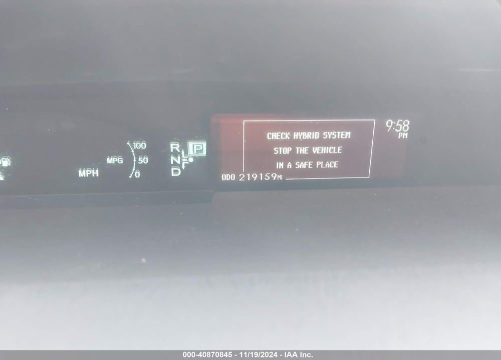 2013 TOYOTA PRIUS FOUR VIN: JTDKN3DUXD1681132