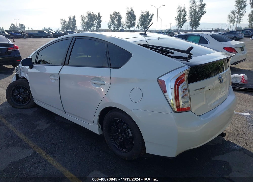2013 TOYOTA PRIUS FOUR VIN: JTDKN3DUXD1681132