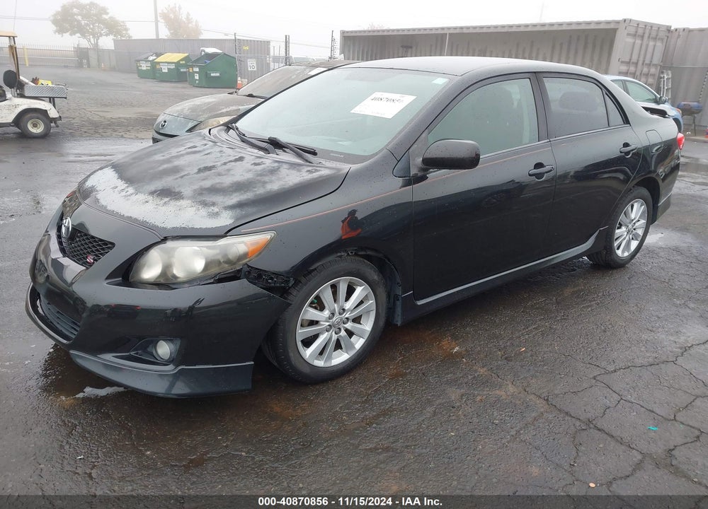 2009 TOYOTA COROLLA S VIN: 1NXBU40E79Z058236
