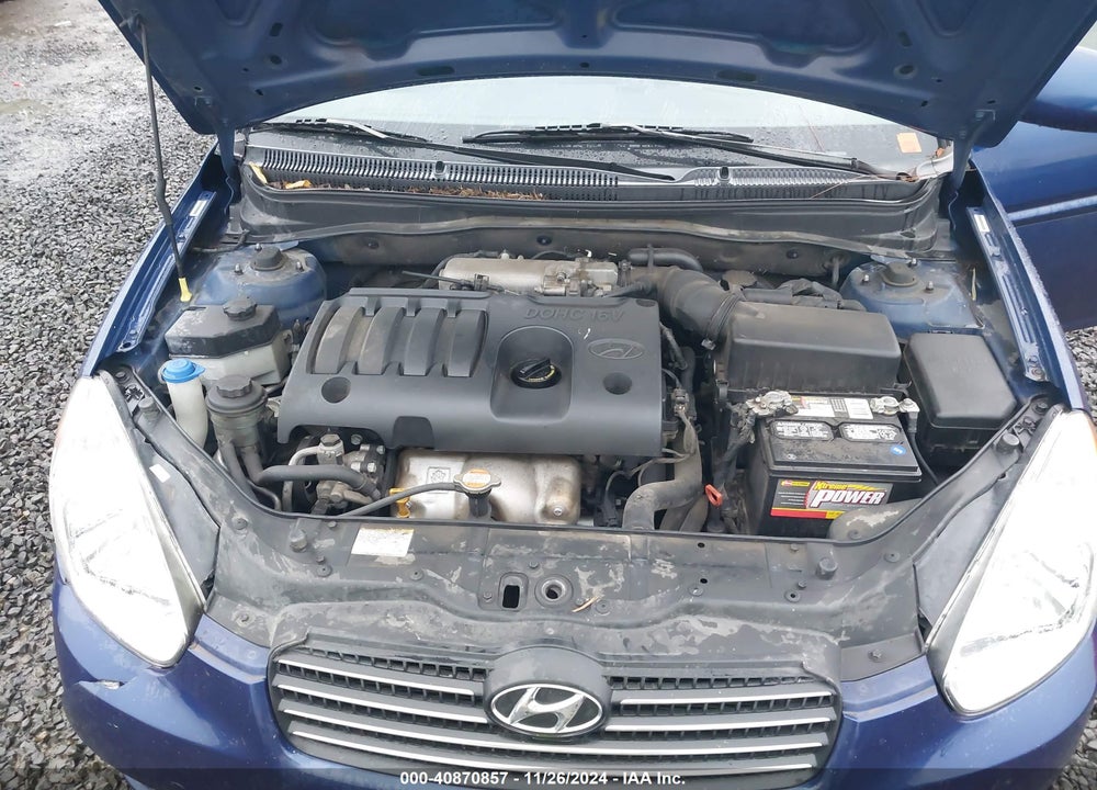 2009 HYUNDAI ACCENT GLS VIN: KMHCN46C39U311690