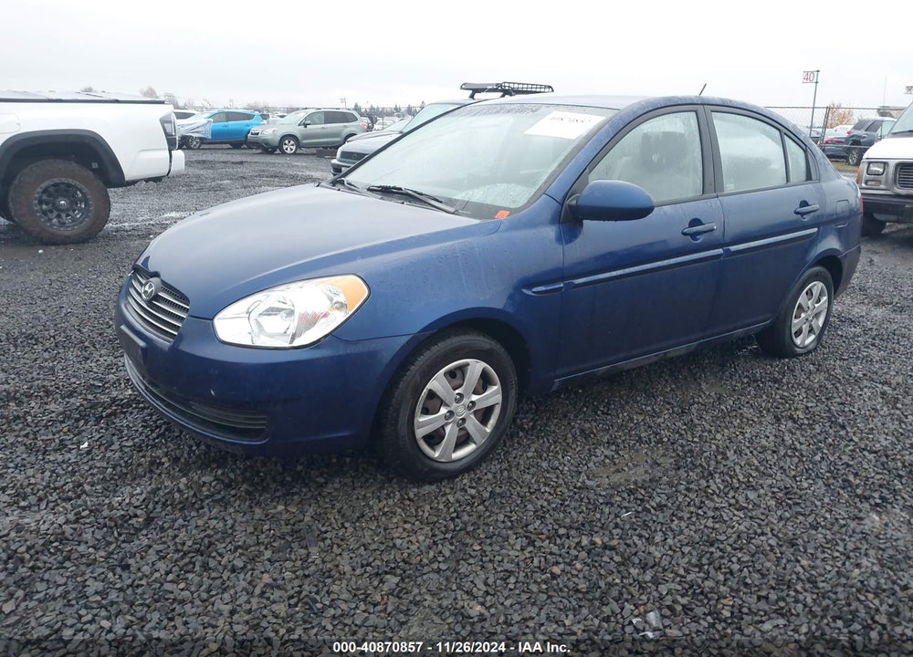 2009 HYUNDAI ACCENT GLS VIN: KMHCN46C39U311690