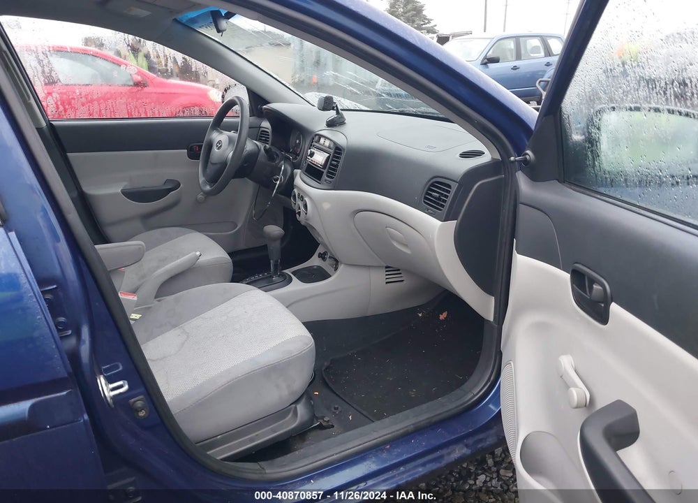2009 HYUNDAI ACCENT GLS VIN: KMHCN46C39U311690