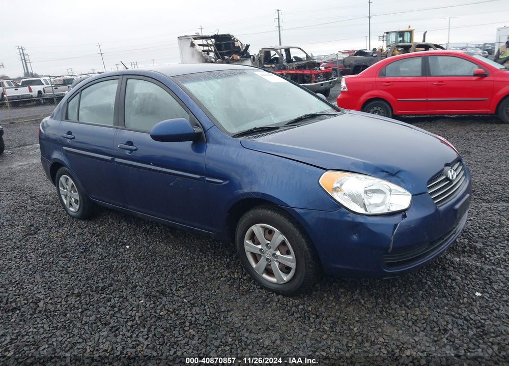 2009 HYUNDAI ACCENT GLS VIN: KMHCN46C39U311690