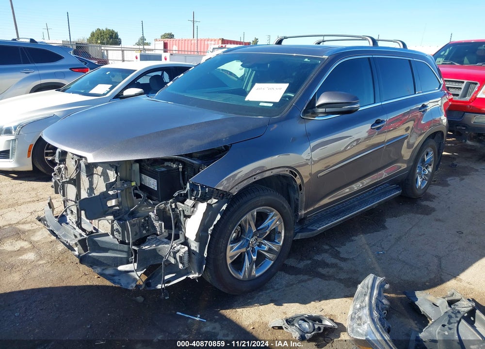 2019 TOYOTA HIGHLANDER LIMITED/PLATINUM VIN: 5TDDZRFH4KS943842