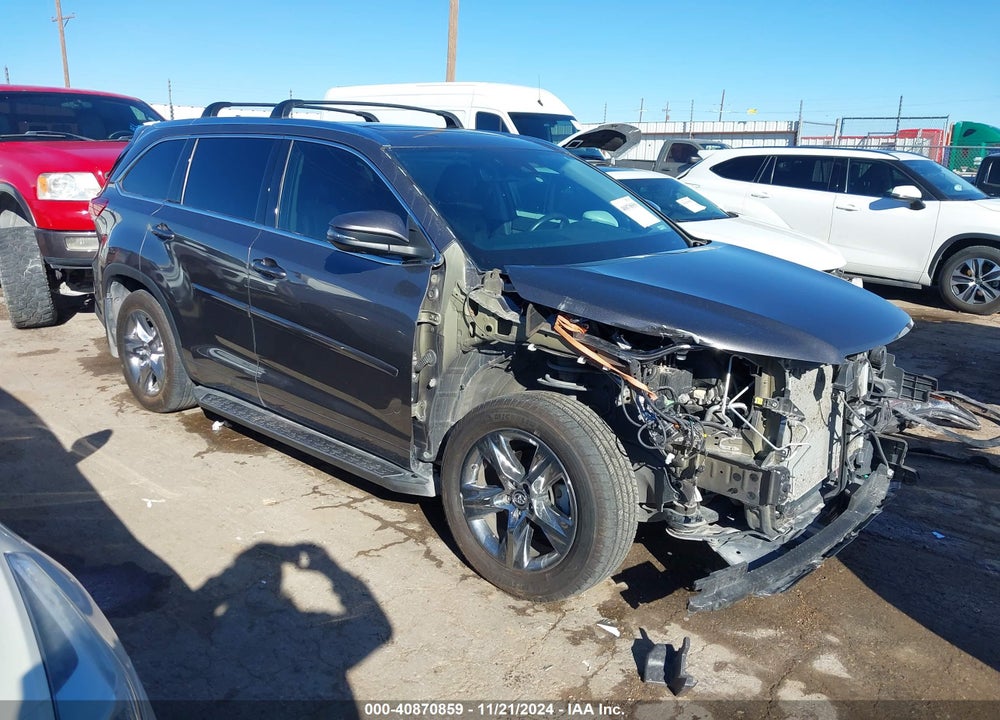 2019 TOYOTA HIGHLANDER LIMITED/PLATINUM VIN: 5TDDZRFH4KS943842
