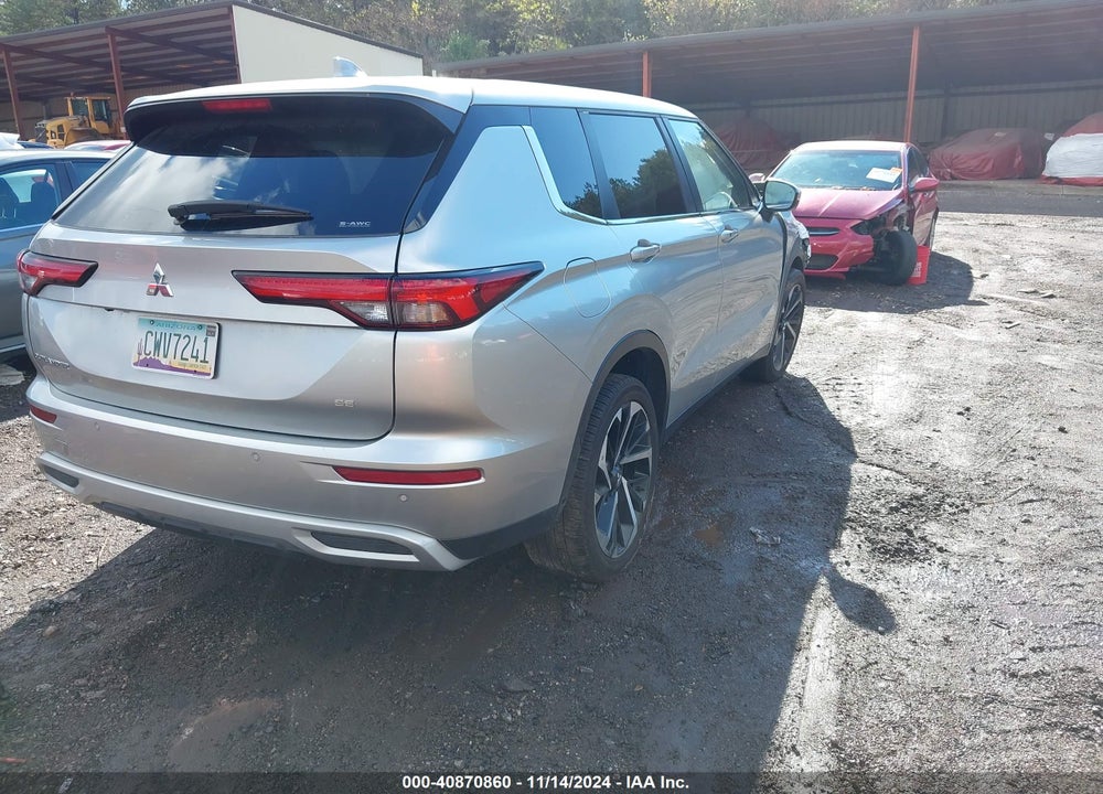 2024 MITSUBISHI OUTLANDER SE 2.5 /SE BLACK EDITION /SE BLACK EDITION W/PANO ROOF /SE RALLIART VIN: JA4J4VA84RZ013735