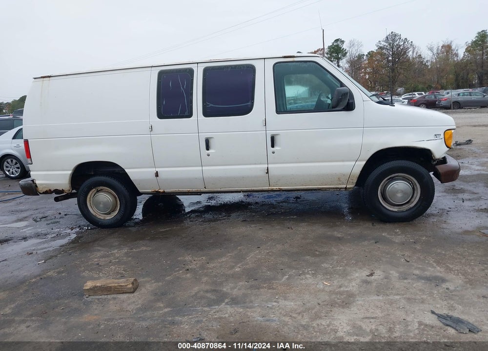 2001 FORD E-350 SUPER DUTY COMMERCIAL/RECREATIONAL VIN: 1FTSE34S11HB18598