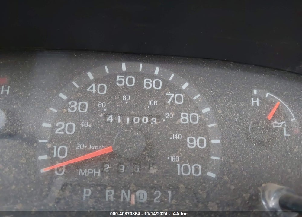2001 FORD E-350 SUPER DUTY COMMERCIAL/RECREATIONAL VIN: 1FTSE34S11HB18598