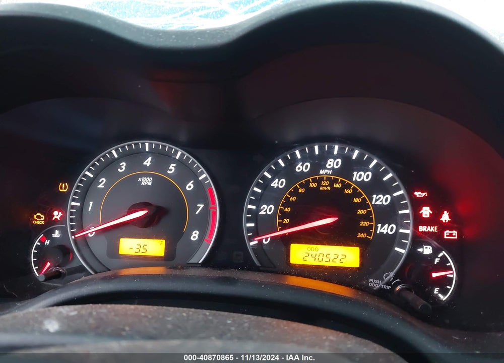 2010 TOYOTA COROLLA S VIN: 2T1BU4EE7AC311621