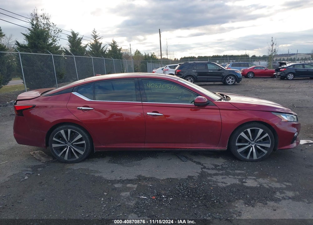 2019 NISSAN ALTIMA 2.5 PLATINUM VIN: 1N4BL4FV4KC112530