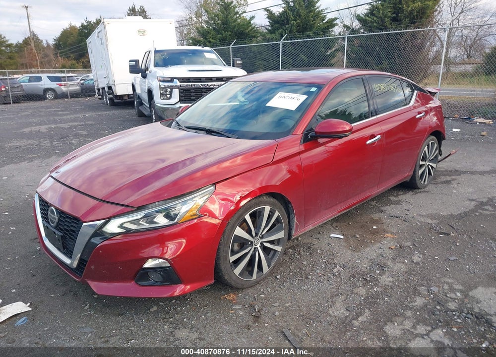 2019 NISSAN ALTIMA 2.5 PLATINUM VIN: 1N4BL4FV4KC112530