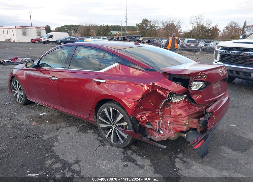 2019 NISSAN ALTIMA 2.5 PLATINUM VIN: 1N4BL4FV4KC112530