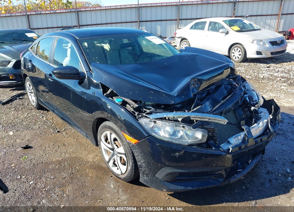 2018 HONDA CIVIC LX VIN: 19XFC2F54JE035259