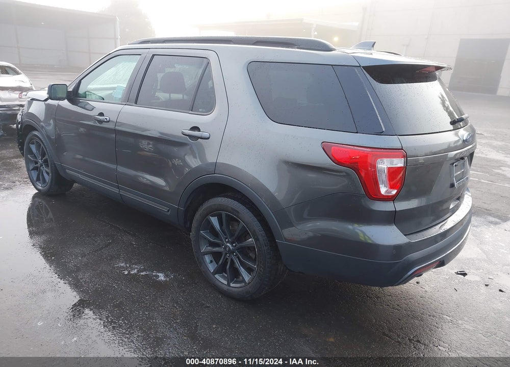 2017 FORD EXPLORER XLT VIN: 1FM5K7D87HGA03906