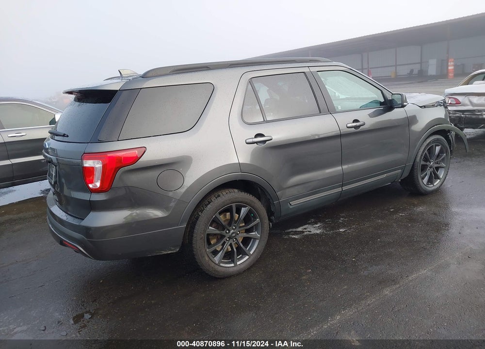 2017 FORD EXPLORER XLT VIN: 1FM5K7D87HGA03906
