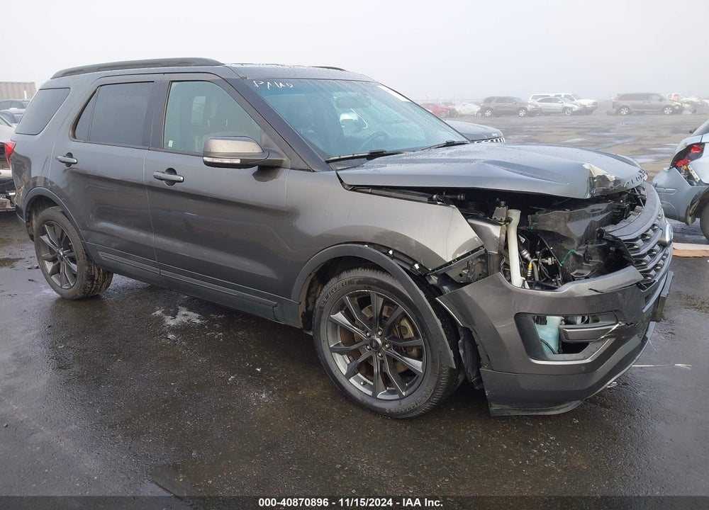 2017 FORD EXPLORER XLT VIN: 1FM5K7D87HGA03906