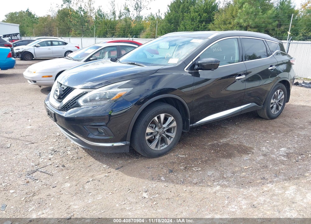 2018 NISSAN MURANO SL VIN: 5N1AZ2MH6JN188772
