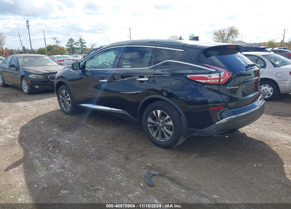 2018 NISSAN MURANO SL VIN: 5N1AZ2MH6JN188772