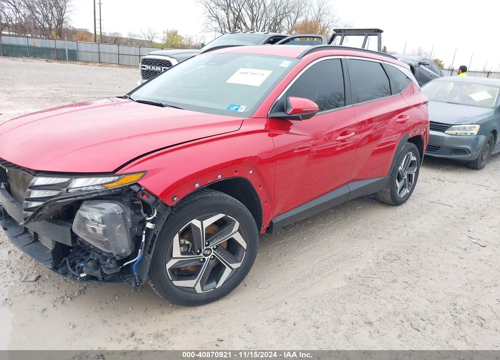 2022 HYUNDAI TUCSON SEL VIN: 5NMJFCAE1NH066191