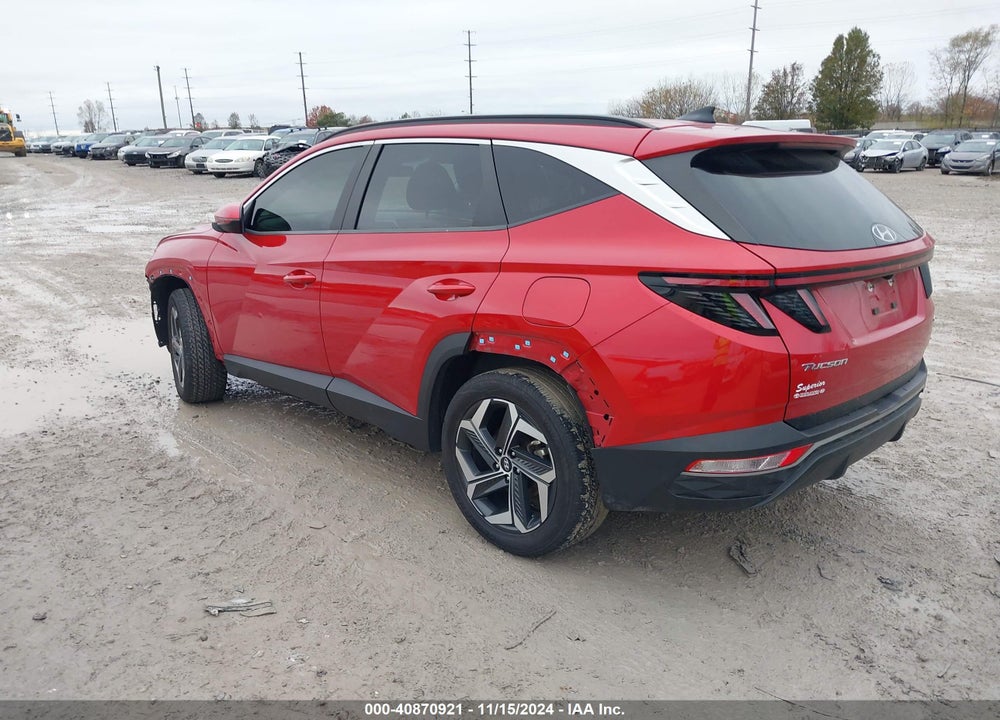 2022 HYUNDAI TUCSON SEL VIN: 5NMJFCAE1NH066191