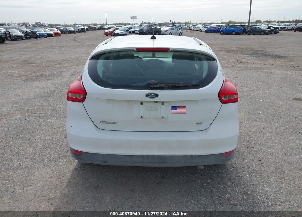 2017 FORD FOCUS SE VIN: 1FADP3K20HL204598