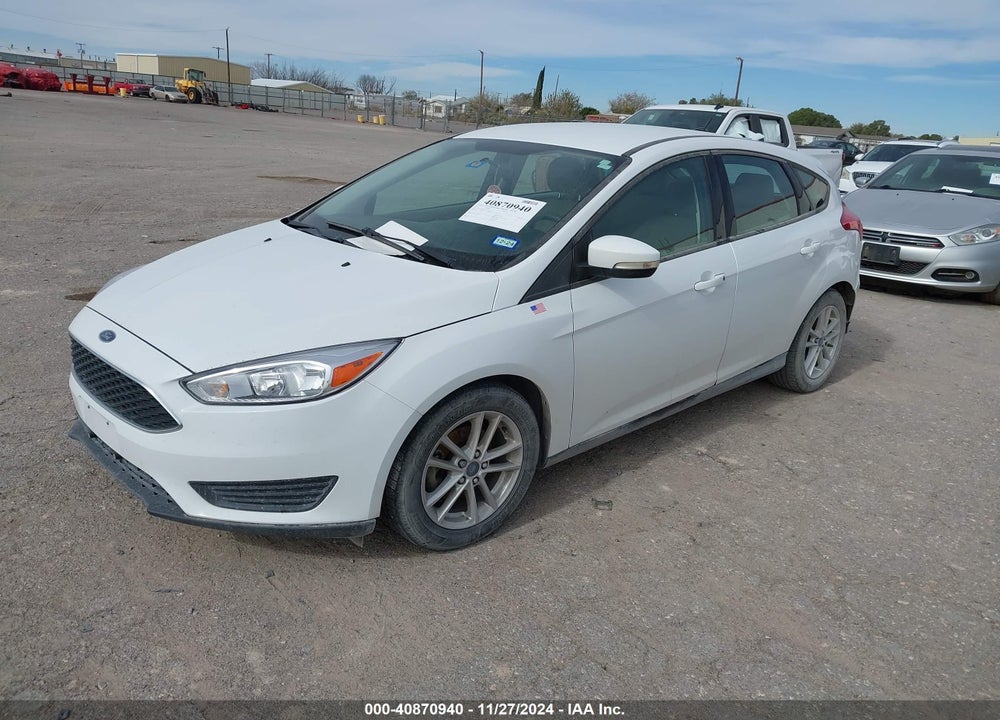 2017 FORD FOCUS SE VIN: 1FADP3K20HL204598