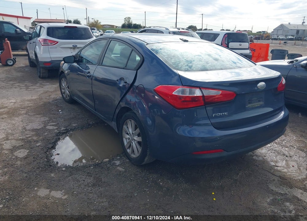 2014 KIA FORTE LX VIN: KNAFX4A64E5115577