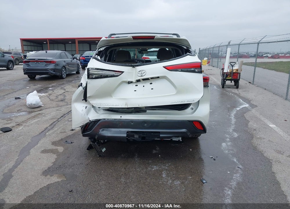 2021 TOYOTA HIGHLANDER LIMITED VIN: 5TDDZRBHXMS530798
