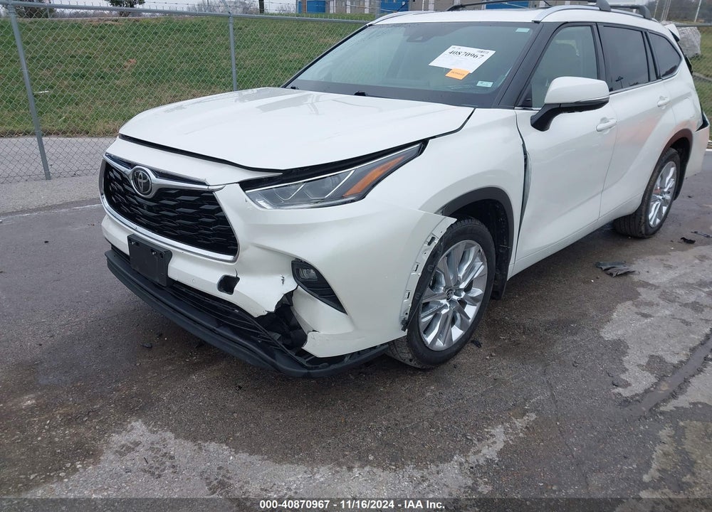 2021 TOYOTA HIGHLANDER LIMITED VIN: 5TDDZRBHXMS530798