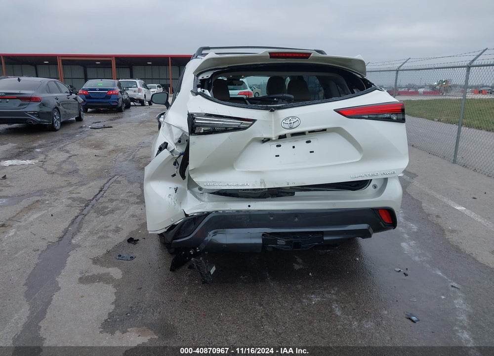 2021 TOYOTA HIGHLANDER LIMITED VIN: 5TDDZRBHXMS530798