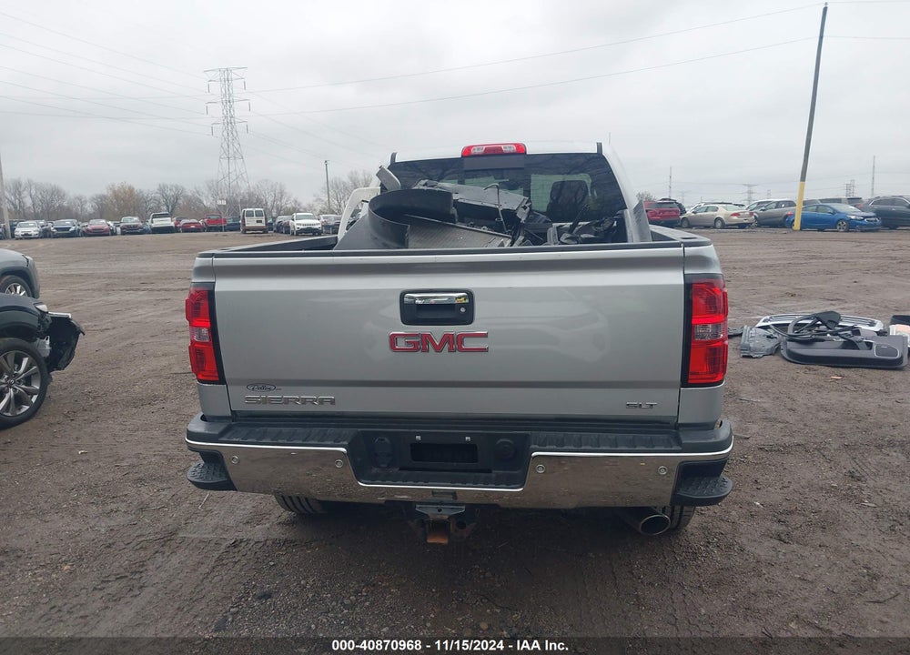 2018 GMC SIERRA 2500HD SLT VIN: 1GT12TEGXJF195402
