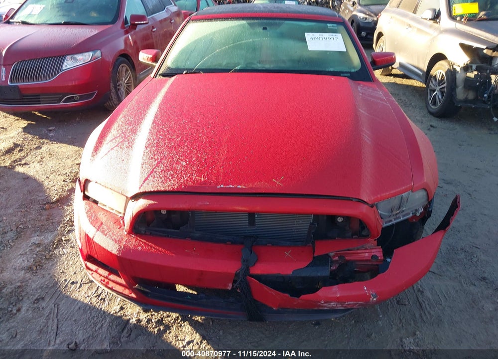 2013 FORD MUSTANG V6 PREMIUM VIN: 1ZVBP8EM3D5256430