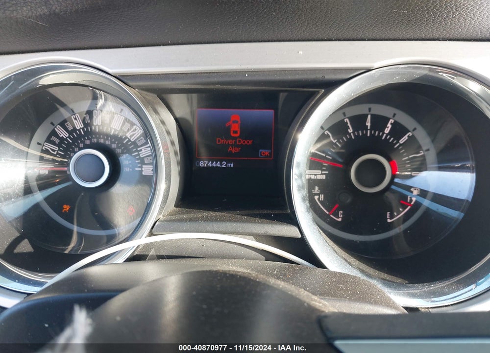 2013 FORD MUSTANG V6 PREMIUM VIN: 1ZVBP8EM3D5256430