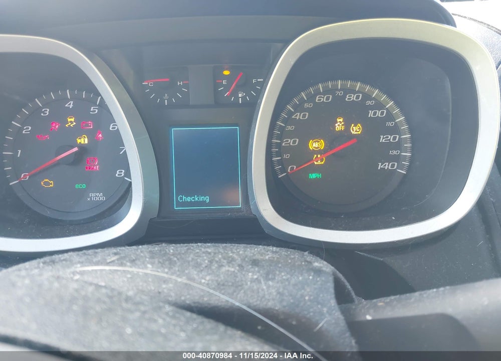 2012 CHEVROLET EQUINOX LS VIN: 2GNALBEK7C1314892