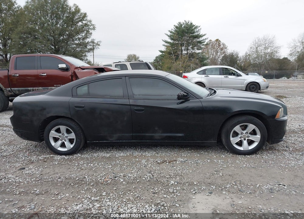 2014 DODGE CHARGER SE VIN: 2C3CDXBG9EH267620