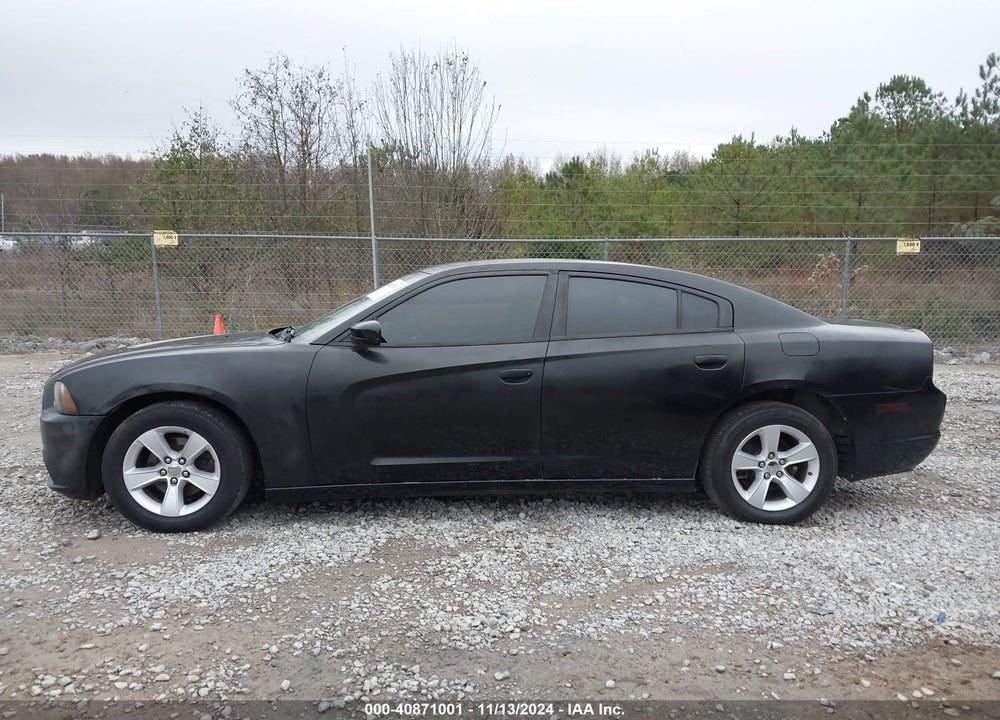 2014 DODGE CHARGER SE VIN: 2C3CDXBG9EH267620