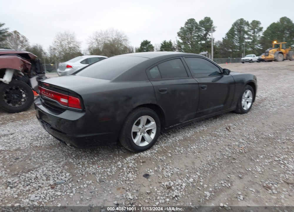 2014 DODGE CHARGER SE VIN: 2C3CDXBG9EH267620
