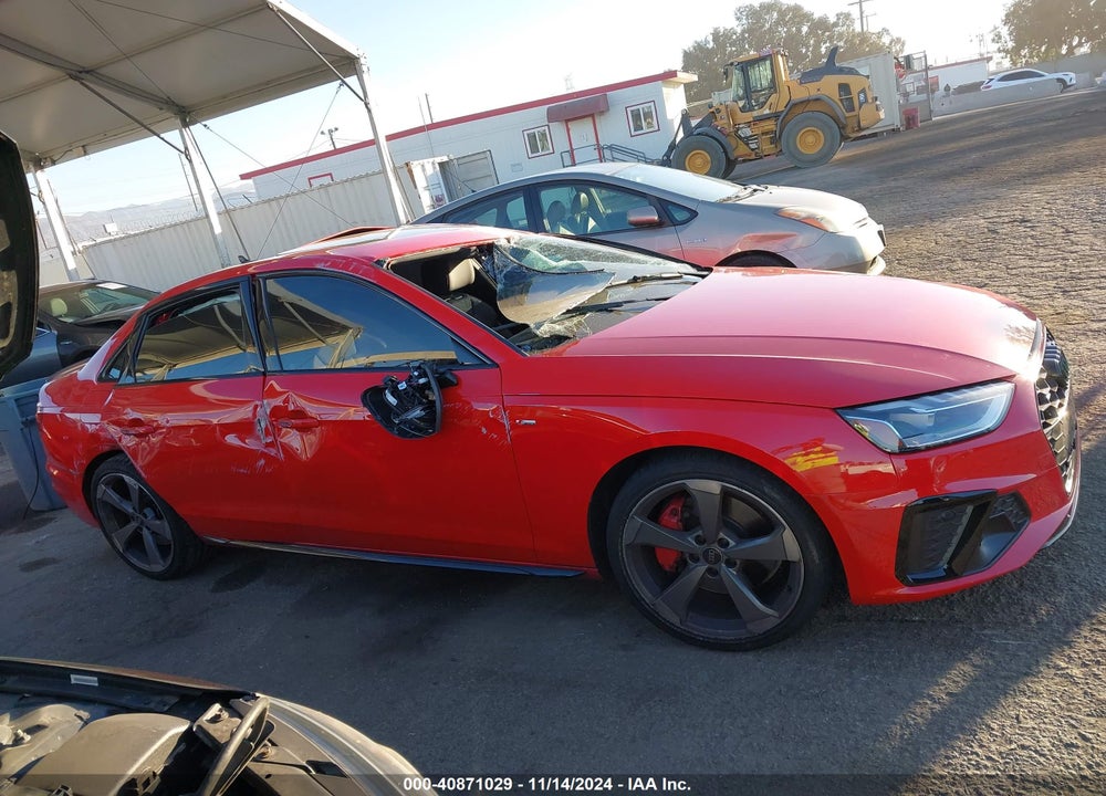 2024 AUDI A4 PREMIUM PLUS 45 TFSI S LINE QUATTRO S TRONIC VIN: WAUEAAF40RN005277