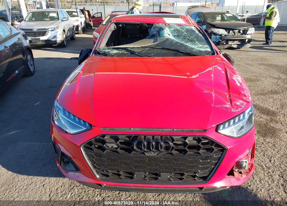 2024 AUDI A4 PREMIUM PLUS 45 TFSI S LINE QUATTRO S TRONIC VIN: WAUEAAF40RN005277