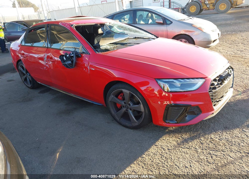 2024 AUDI A4 PREMIUM PLUS 45 TFSI S LINE QUATTRO S TRONIC VIN: WAUEAAF40RN005277