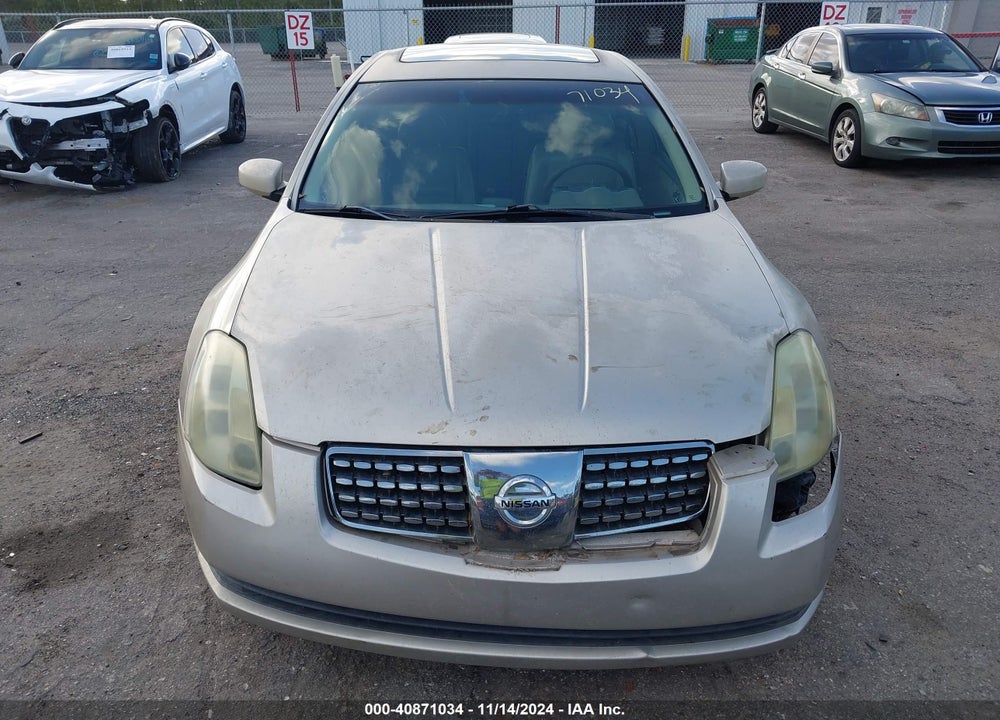 2006 NISSAN MAXIMA 3.5 SL VIN: 1N4BA41E16C836310